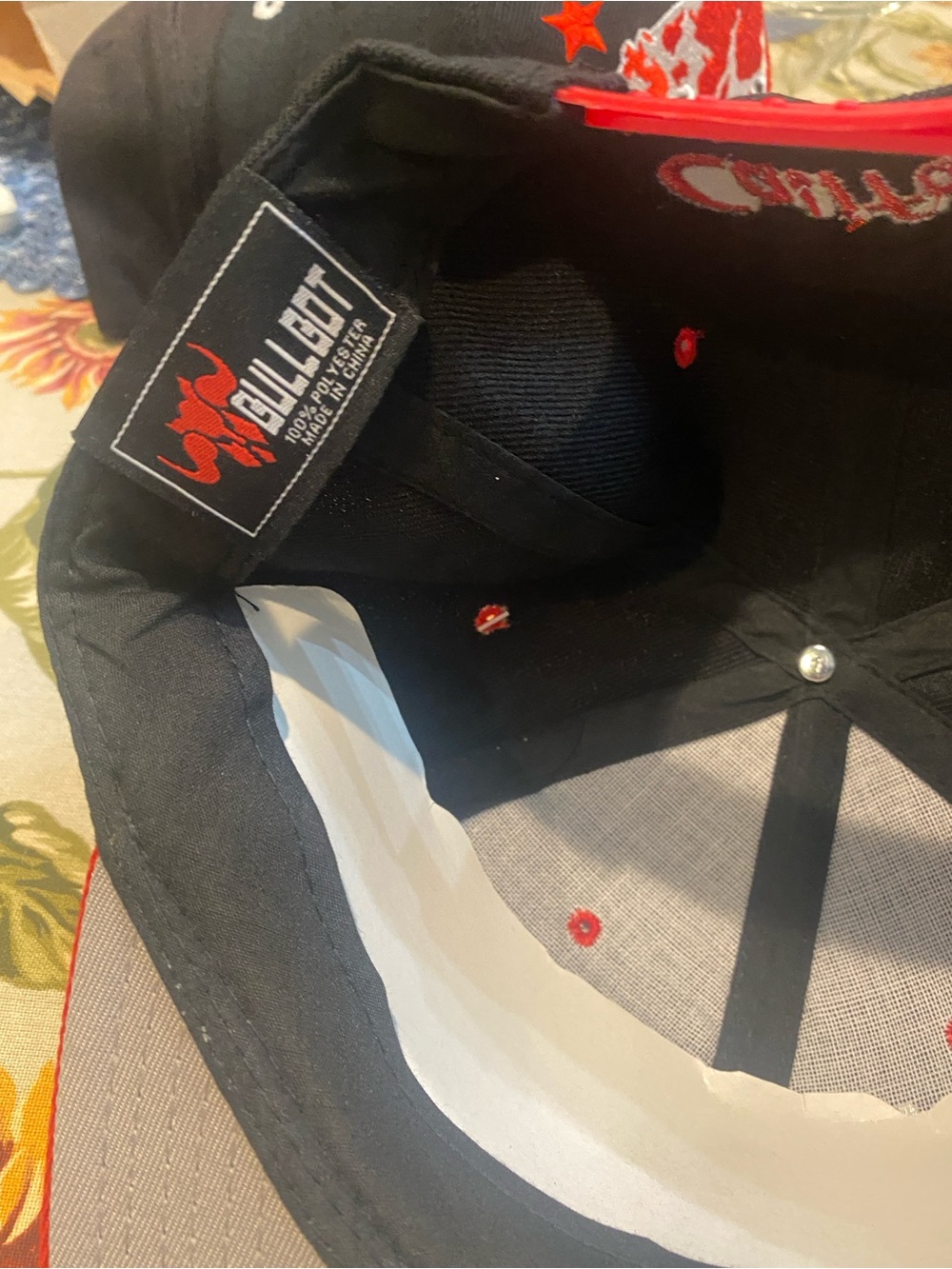 Hat, California Script Snapback - Picture 4 of 6